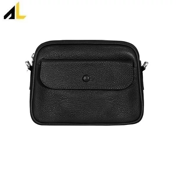 کیف دوشی چرم طبیعی کد ALZ093 - خرید مستقیم از تولیدی