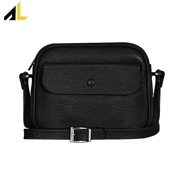 کیف دوشی چرم طبیعی کد ALZ093 - خرید مستقیم از تولیدی