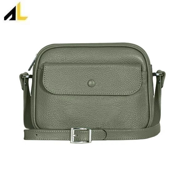 کیف دوشی چرم طبیعی کد ALZ132 - خرید مستقیم از تولیدی