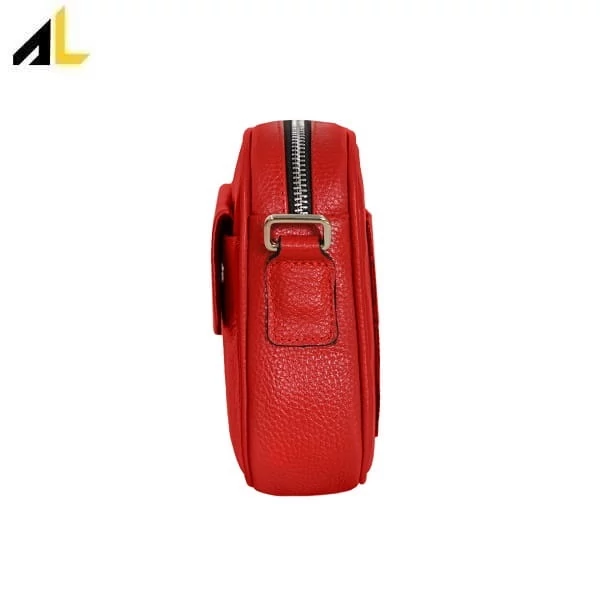 کیف دوشی چرم طبیعی کد ALZ133 - خرید مستقیم از تولیدی