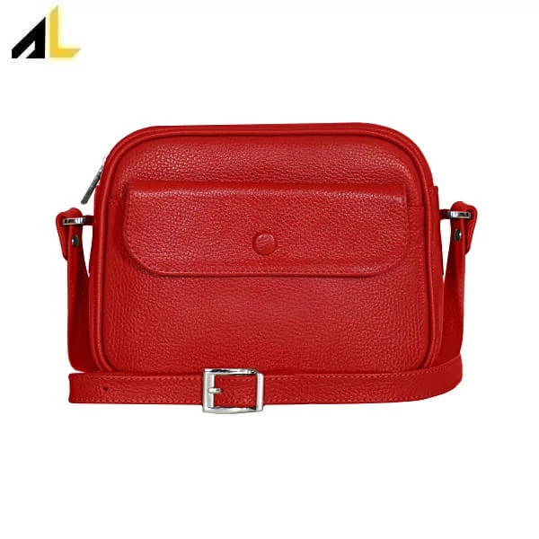 کیف دوشی چرم طبیعی کد ALZ133 - خرید مستقیم از تولیدی