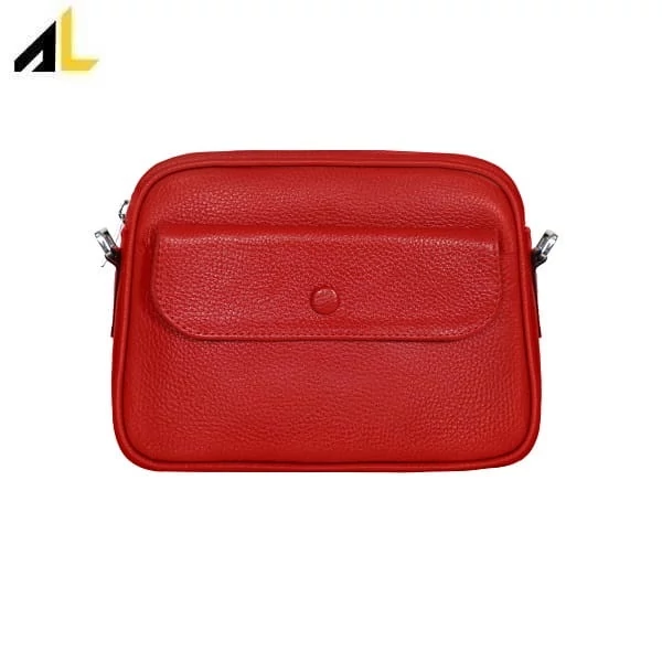 کیف دوشی چرم طبیعی کد ALZ133 - خرید مستقیم از تولیدی