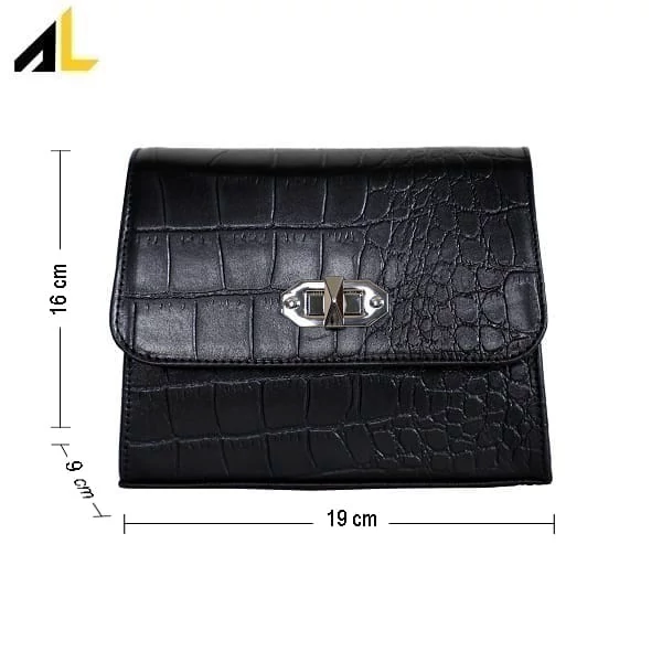 کیف دوشی چرم طبیعی کد ALZ136 - خرید مستقیم از تولیدی