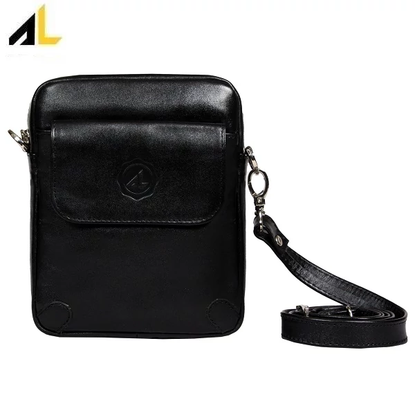کیف دوشی چرم طبیعی کد ALM011 - خرید مستقیم از تولیدی