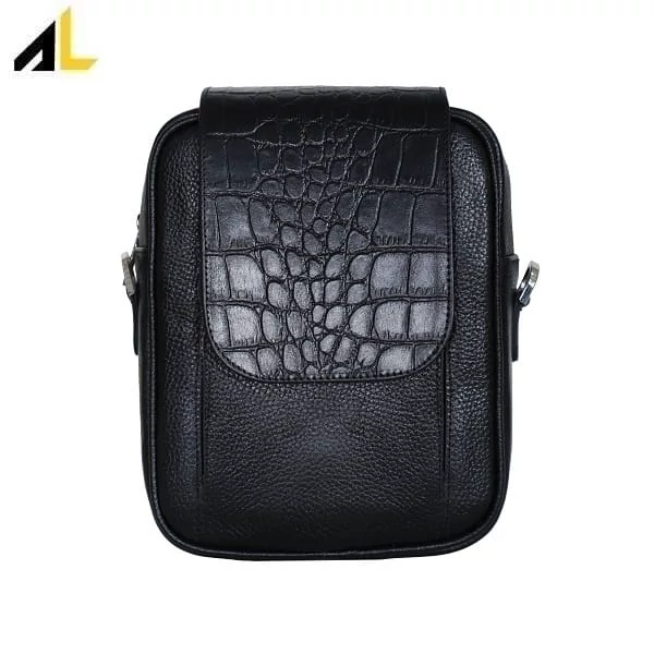 کیف دوشی چرم طبیعی کد ALM200 - خرید مستقیم از تولیدی