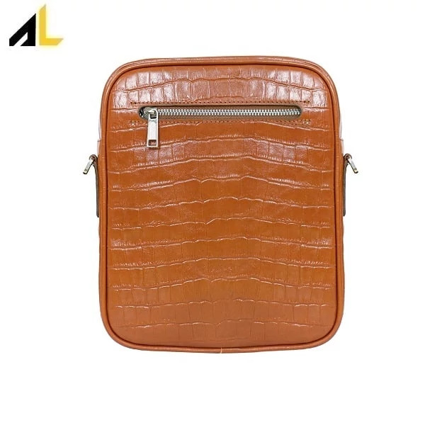 کیف دوشی چرم طبیعی کد ALM201 - خرید مستقیم از تولیدی