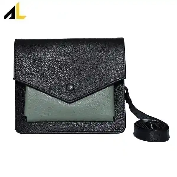 کیف دوشی چرم طبیعی کد ALZ163 - خرید مستقیم از تولیدی