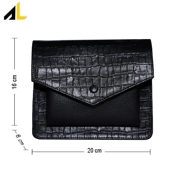 کیف دوشی چرم طبیعی کد ALZ161 - خرید مستقیم از تولیدی
