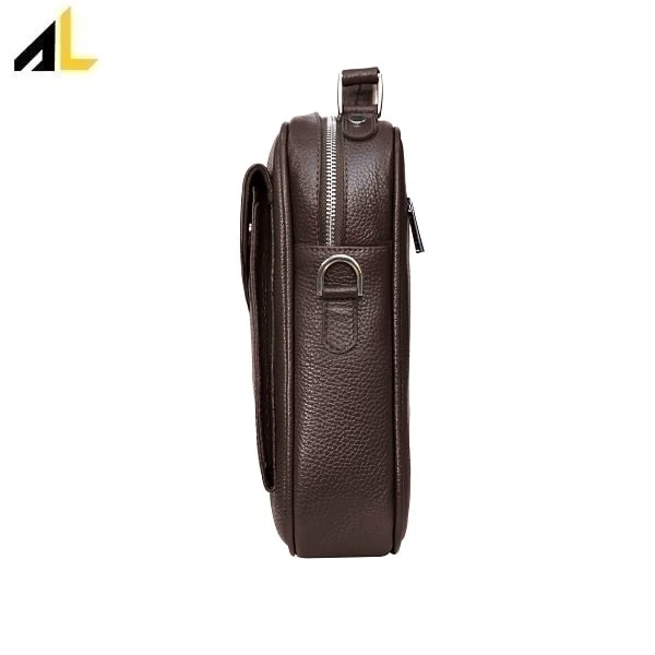 کیف دوشی چرم طبیعی کد ALM198 - خرید مستقیم از تولیدی