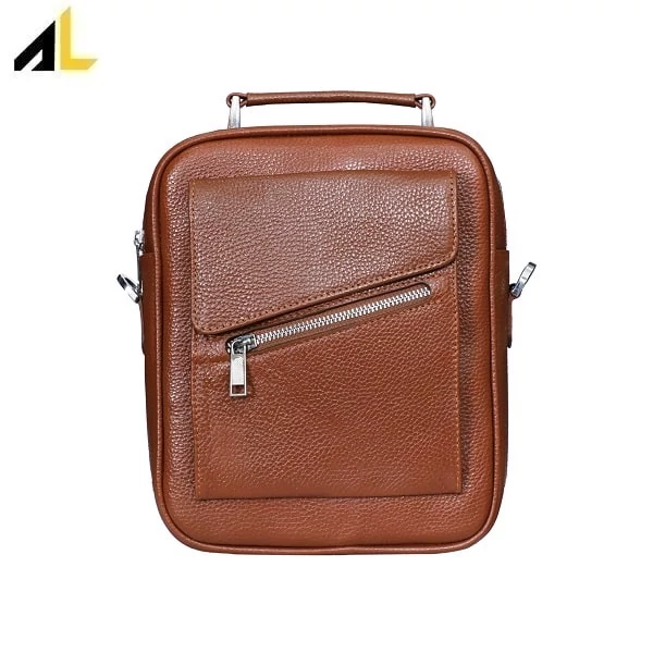 کیف دوشی چرم طبیعی کد ALM197 - خرید مستقیم از تولیدی