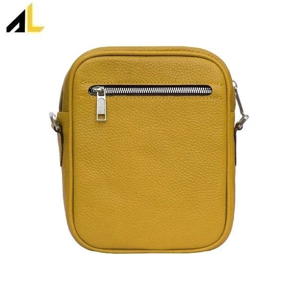 کیف دوشی چرم طبیعی کد ALZ157 - خرید مستقیم از تولیدی