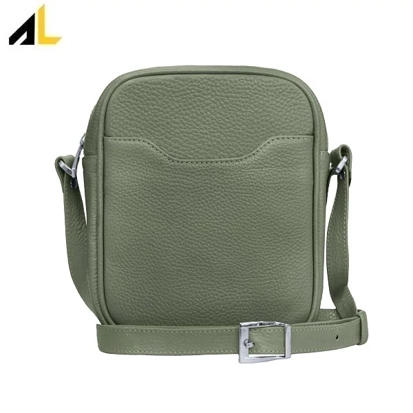 کیف دوشی چرم طبیعی کد ALZ156 - خرید مستقیم از تولیدی