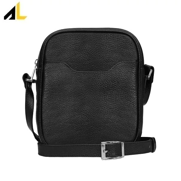 کیف دوشی چرم طبیعی کد ALZ155 - خرید مستقیم از تولیدی