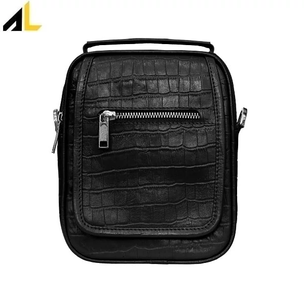 کیف دوشی چرم طبیعی کد ALM202 - خرید مستقیم از تولیدی