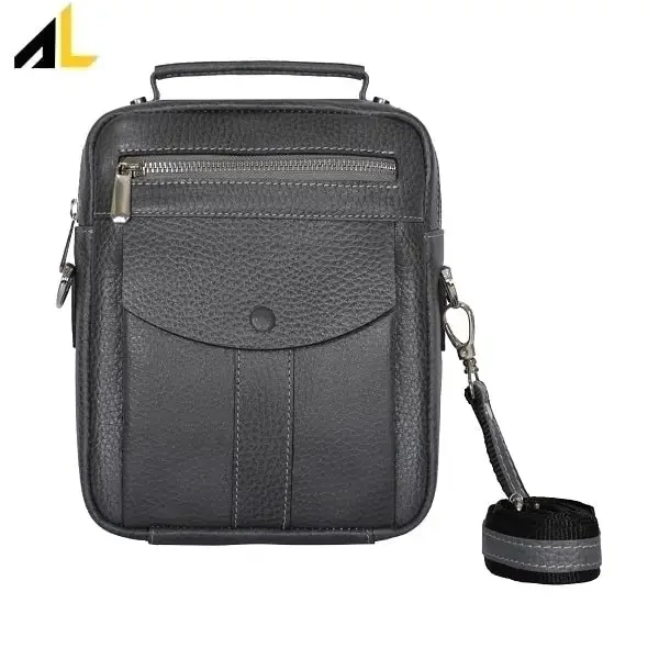 کیف دوشی چرم کد ALM189 - خرید مستقیم از تولیدی