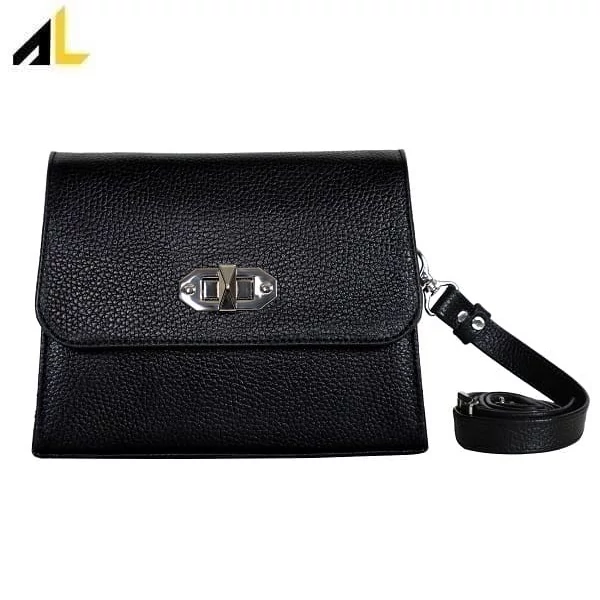 کیف دوشی چرم طبیعی کد ALZ154 - خرید مستقیم از تولیدی