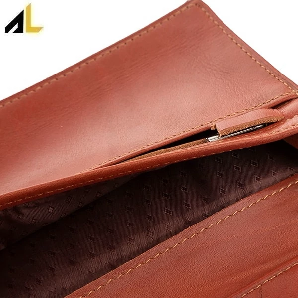 کیف پول چرم طبیعی کد ALZ152 - خرید مستقیم از تولیدی