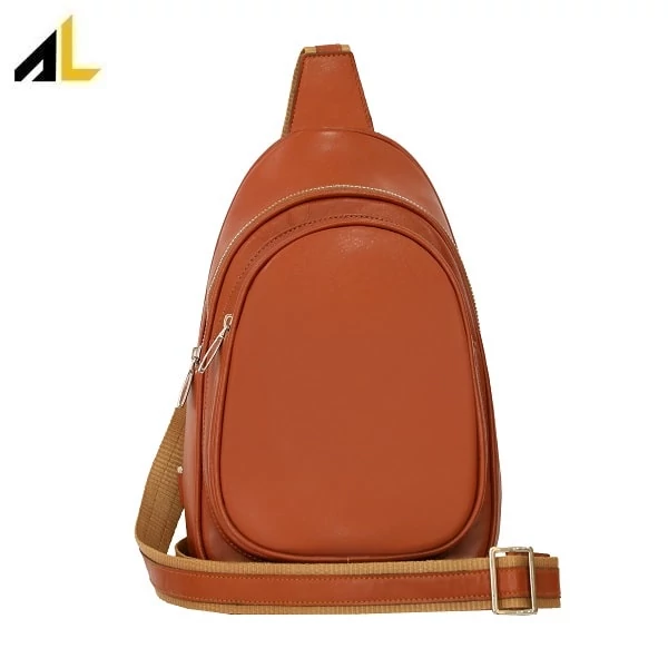 کیف دوشی چرم طبیعی کد ALM169 - خرید مستقیم از تولیدی