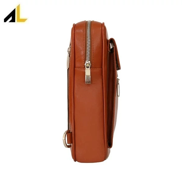 کیف دوشی چرم طبیعی کد ALM168 - خرید مستقیم از تولیدی