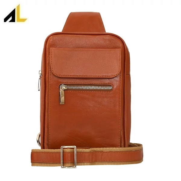 کیف دوشی چرم طبیعی کد ALM168 - خرید مستقیم از تولیدی