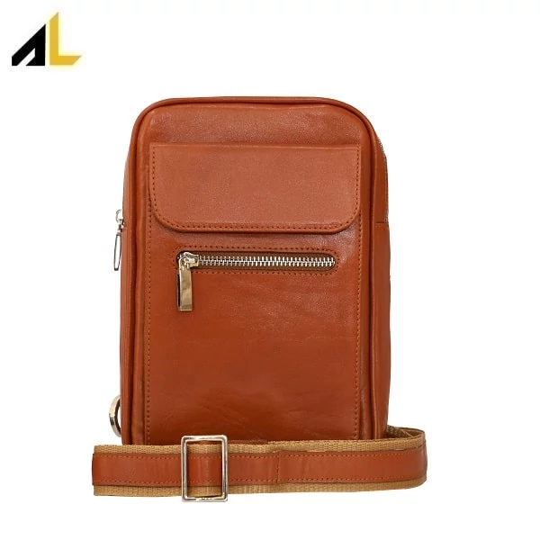 کیف دوشی چرم طبیعی کد ALM168 - خرید مستقیم از تولیدی