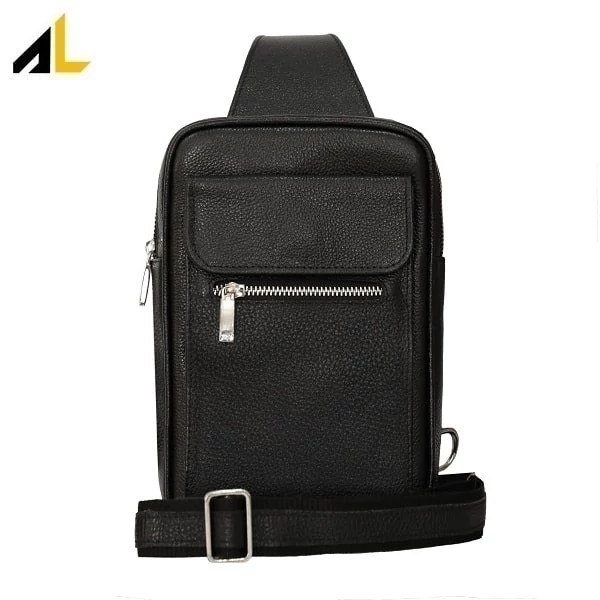 کیف دوشی چرم طبیعی کد ALM164 - خرید مستقیم از تولیدی