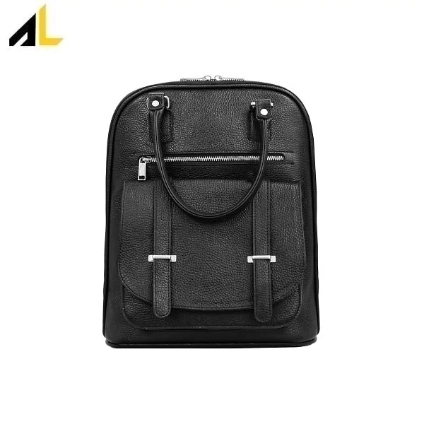 کوله پشتی چرم طبیعی کد ALZ147 - خرید مستقیم از تولیدی