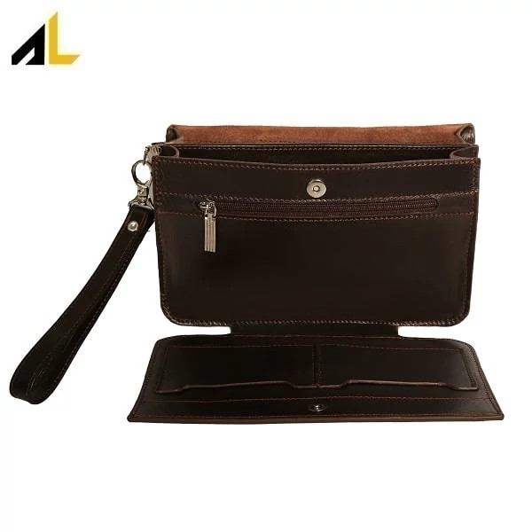 کیف مدارک چرم طبیعی کد ALM160 - خرید مستقیم از تولیدی