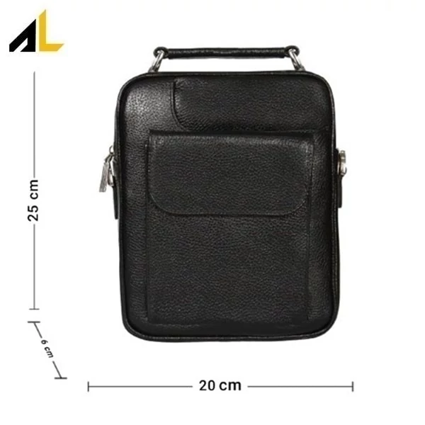 کیف دوشی چرم طبیعی کد ALM156 - خرید مستقیم از تولیدی