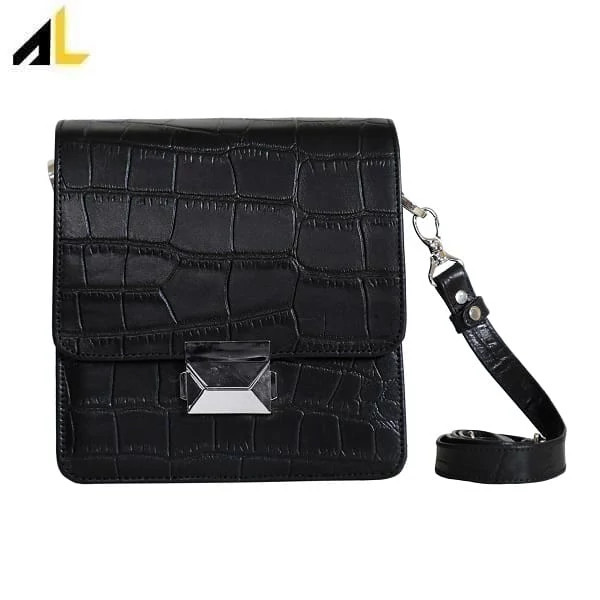 کیف دوشی چرم طبیعی کد ALZ134 - خرید مستقیم از تولیدی