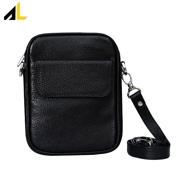 کیف دوشی چرم طبیعی کد ALM152 - خرید مستقیم از تولیدی