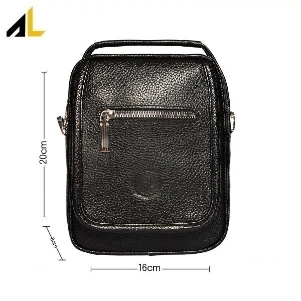 کیف دوشی چرم طبیعی کد ALM149 - خرید مستقیم از تولیدی