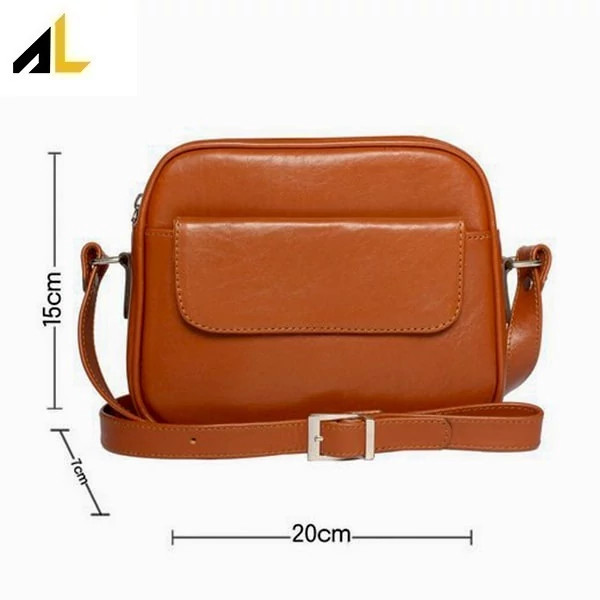 کیف دوشی چرم طبیعی کد ALZ124 - خرید مستقیم از تولیدی