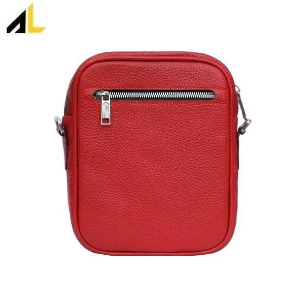 کیف دوشی چرم طبیعی کد ALZ122 - خرید مستقیم از تولیدی