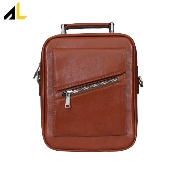 کیف دوشی چرم طبیعی کد ALM203 - خرید مستقیم از تولیدی