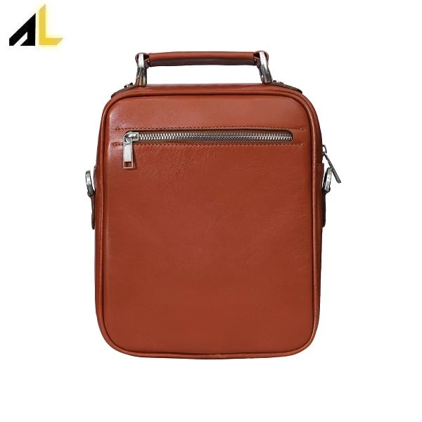 کیف دوشی چرم طبیعی کد ALM203 - خرید مستقیم از تولیدی