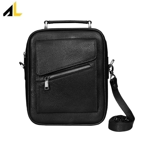 کیف دوشی چرم طبیعی کد ALM139 - خرید مستقیم از تولیدی