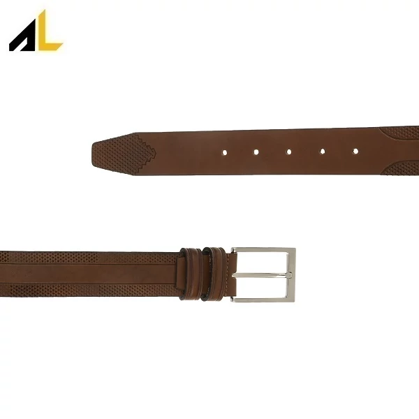 کمربند چرم طبیعی کد ALM145 - خرید مستقیم از تولیدی