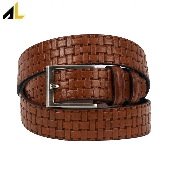کمربند چرم طبیعی کد ALM134 - خرید مستقیم از تولیدی