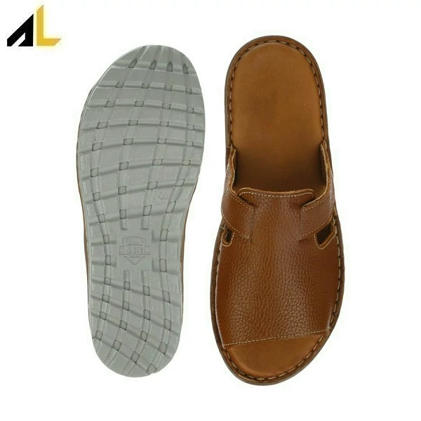 صندل چرم طبیعی کد ALZ114 - خرید مستقیم از تولیدی