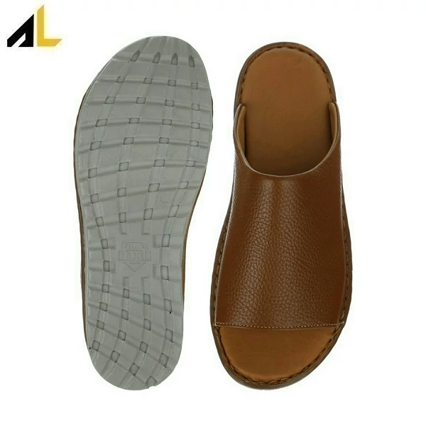 صندل چرم طبیعی کد ALZ110 - خرید مستقیم از تولیدی