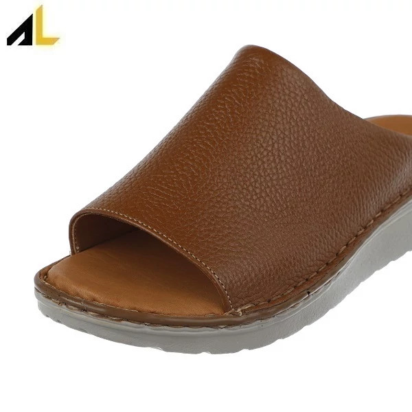 صندل چرم طبیعی کد ALZ110 - خرید مستقیم از تولیدی