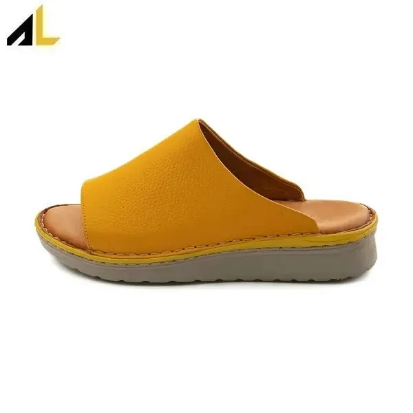 صندل چرم طبیعی کد ALZ107 - خرید مستقیم از تولیدی