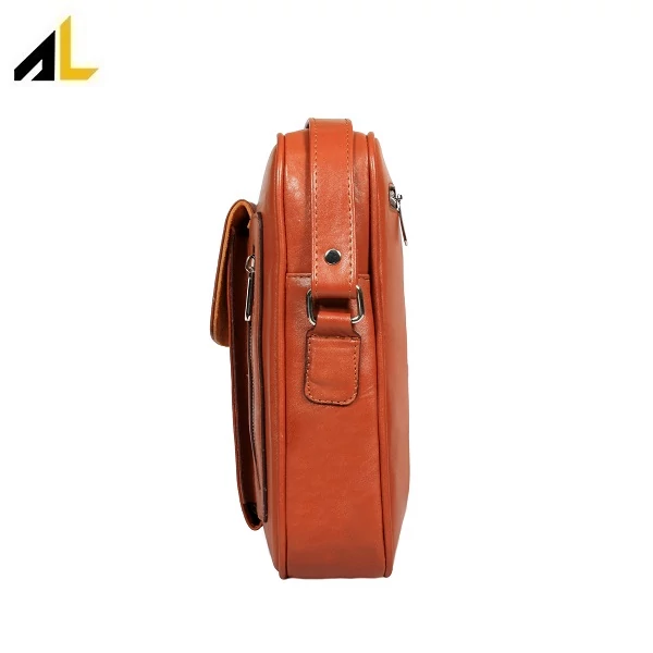 کیف دوشی چرم طبیعی کد ALM121 - خرید مستقیم از تولیدی
