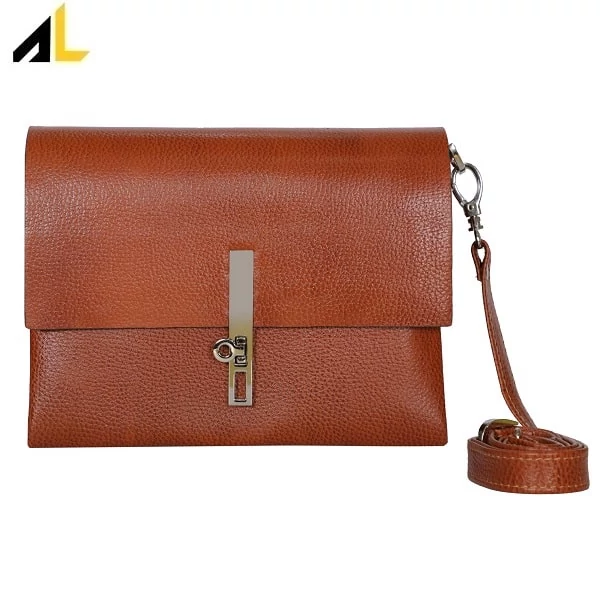 کیف دوشی چرم طبیعی کد ALZ100 - خرید مستقیم از تولیدی
