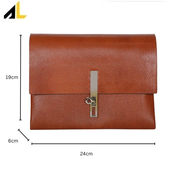 کیف دوشی چرم طبیعی کد ALZ100 - خرید مستقیم از تولیدی