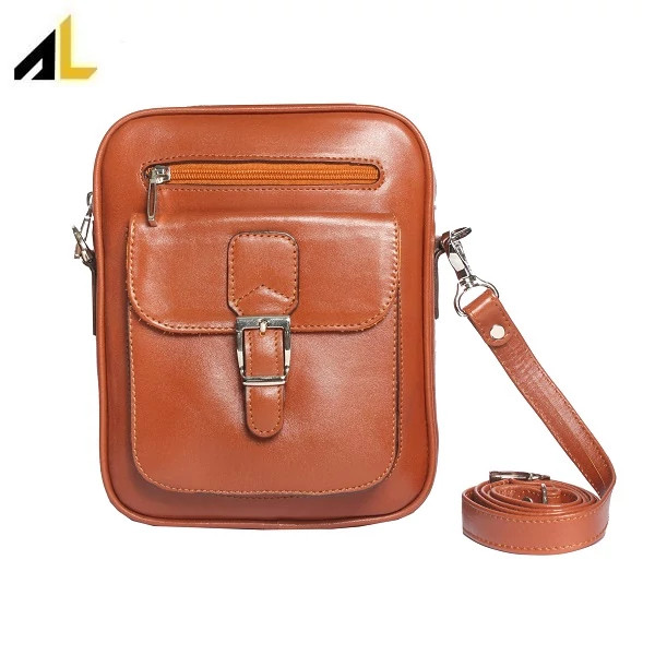 کیف دوشی چرم طبیعی کد ALM111 - خرید مستقیم از تولیدی
