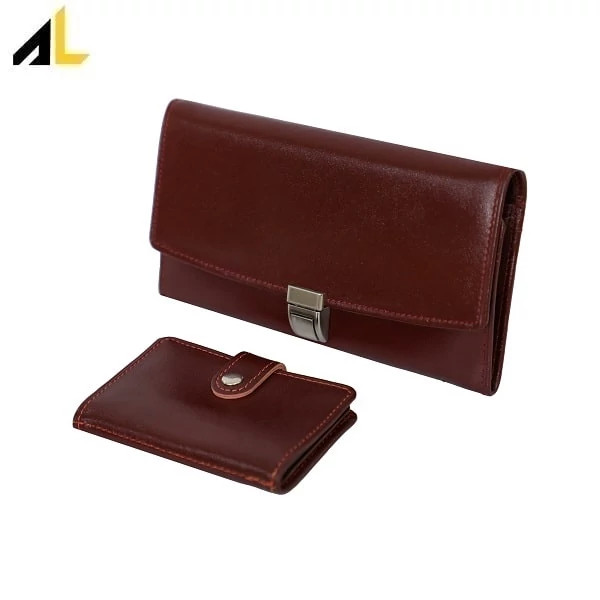ست هدیه چرم طبیعی کد ALZ085 - خرید مستقیم از تولیدی