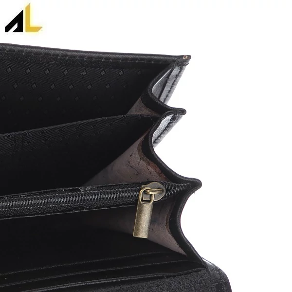 کیف پول چرم طبیعی کد ALZ051 - خرید مستقیم از تولیدی