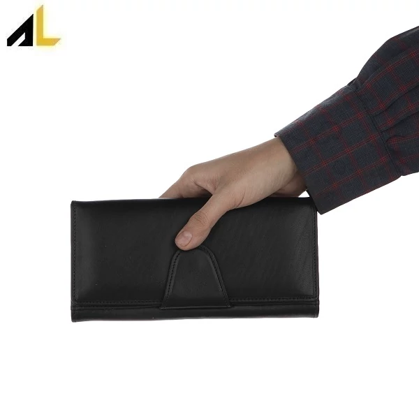 کیف پول چرم طبیعی کد ALZ051 - خرید مستقیم از تولیدی